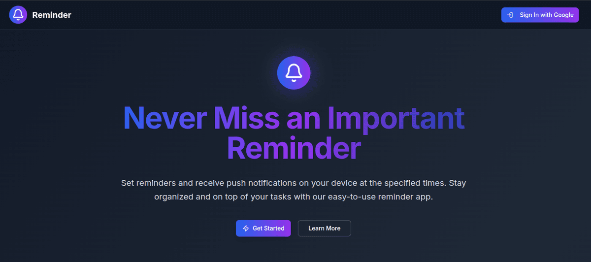 How I Built Reminder: A Modern, Privacy-First Web App to Never Miss What Matters